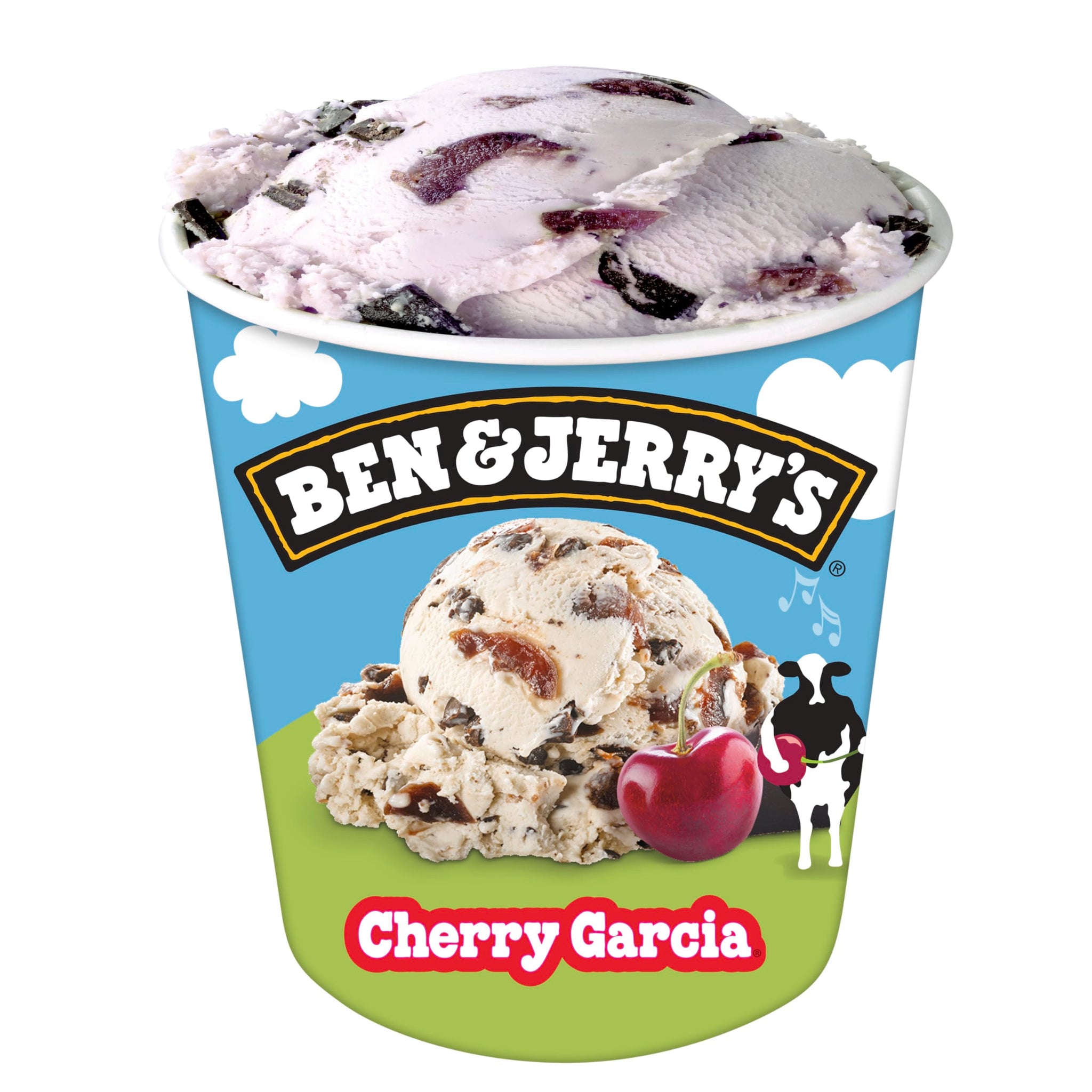 Ben & Jerry's Cherry Garcia Cherry Ice Cream 16 OZ