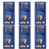 MOSER ROTH German Dark/Sea Salt/Caramel Chocolate Bars (6 Pack)