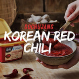 Gochujang - Korean Red Chili Paste [ Hot | 1.1 lb (500g) ] - Gluten-Free/ 0 Fat/ 0 Cholesterol / (40 Calories/Serving) | Spicy & Sweet Savory
