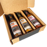 Hell Fire Detroit Hot Box #2 Gift Box (Extra Hot), Crafted with Fresh, Fire-Roasted Habanero, Ghost, Scorpion, and Reaper Chile Peppers, All-Natural
