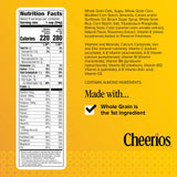 Cheerios Oat Crunch Almond Breakfast Cereal, Made with Whole Grain, Large Size, 18.2 oz