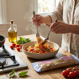 Brown Rice Spaghetti 12 oz - Organic Pasta for Salad and Pantry Staples - Rice Noodle Alternative - Dry Spaghetti for Everyday Cooking