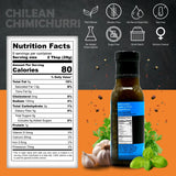 MOB Sauce Chilean Chimichurri - Award Winning Garlic & Herb Marinade Grilling & Dipping Sauce that’s Vegan, Gluten-Free, Keto-Friendly with Natural