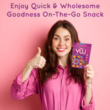 Yüj Healthy Granola - Organic Enlightened Granola Cereal Snacks - Vegan & Gluten Free Granola Cereal On Yogurt - Go to Snacks for Adult & Kids - Big