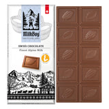 Milkboy Swiss Chocolates Chocolate Bars - Premium Swiss Alpine Milk Chocolate - Smooth European Milk Chocolates Gift - Sustainably Farmed Cocoa