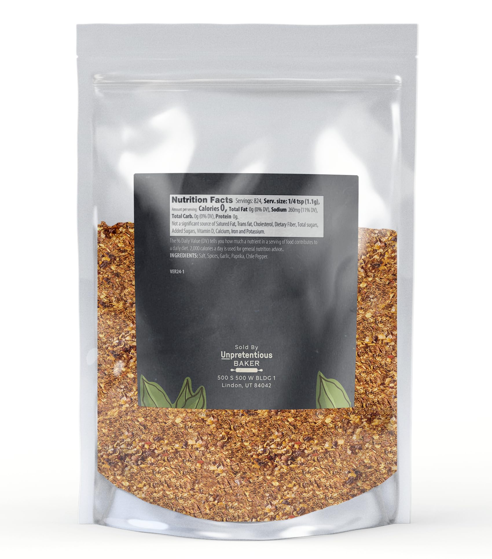 Unpretentious Canadian Steak Seasoning, 2 lb, Savory Flavor For Steaks, Hamburgers
