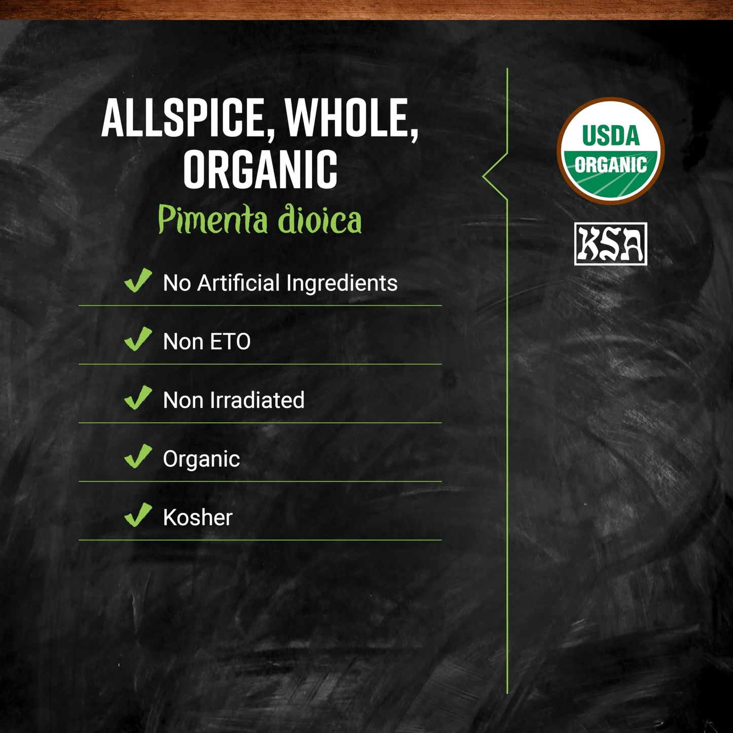 Frontier Co-op Organic Allspice Whole, Certified Organic, Kosher, Bulk Spice | 16 Ounce (Pack of 1)