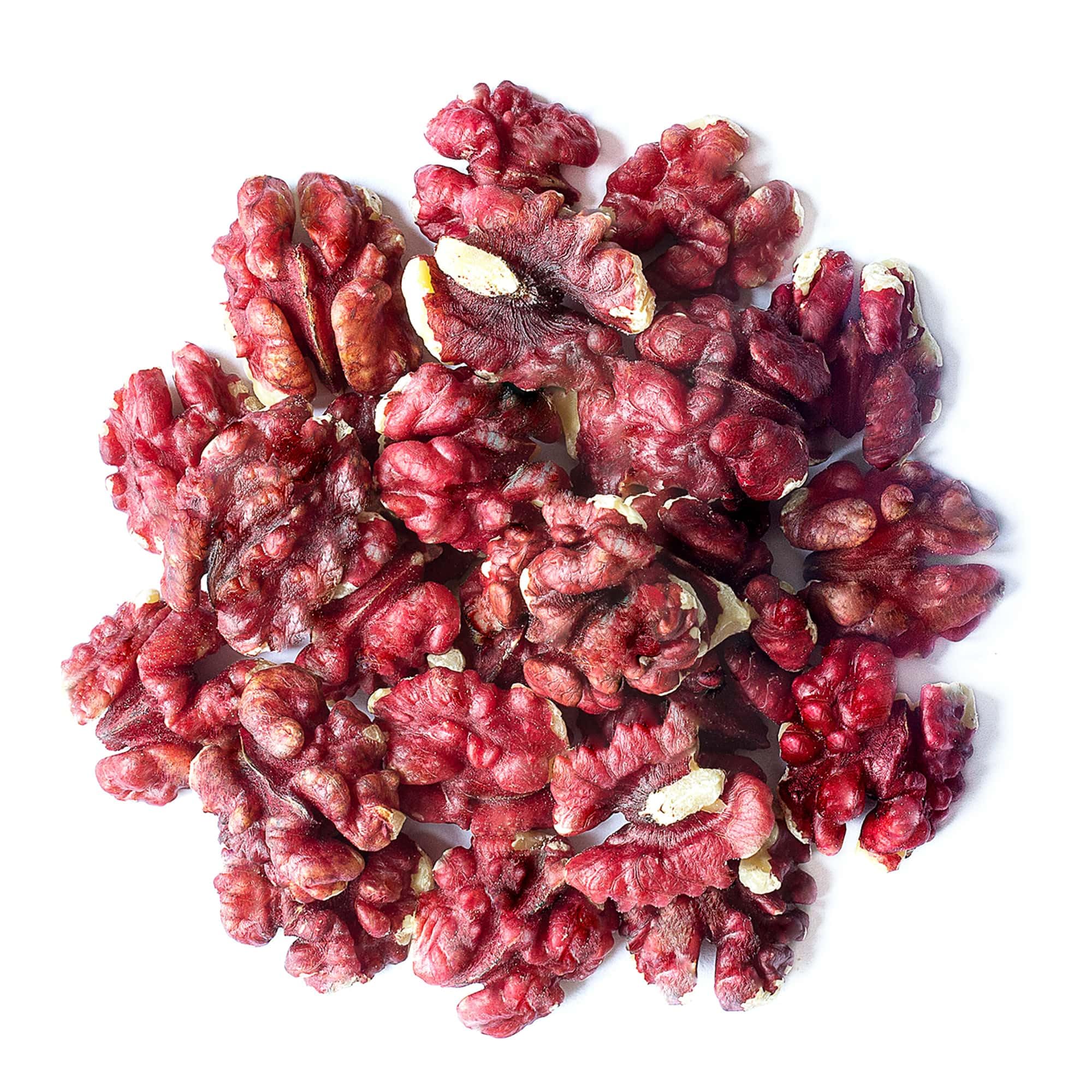 Food to Live - California Livermore Red Walnuts, 2.5 Pounds Raw, No Shell, Kosher, Unsalted, Natural, Sirtfood, Bulk