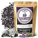 Sou Zen Earl Grey Lavender 30 Corn-Fiber Pyramid Tea Bags | Premium Loose Leaf Blend with Bergamot & Lavender | Naturally Organic Ingredients, No