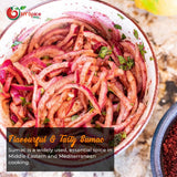 NY SPICE SHOP Sumac Spice Granulated - Turkish Seasoning - Ground Sumac Berries Granulate - Tangy & Citrusy Middle Eastern Spices - Traditional Purple