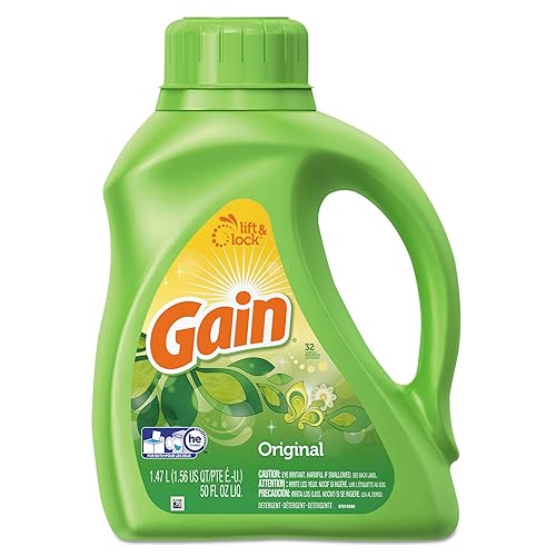 Ultra Gain 12784 50 Oz. 2X Original Liquid Fresh Laundry Detergent (Case of 6)