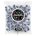 20.1 oz. Individually Wrapped Royal Blue Gumballs - 150 Pcs.
