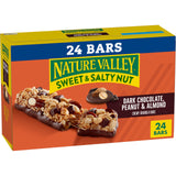 Nature Valley Sweet and Salty Nut Granola Bars, Dark Chocolate Peanut Almond, 24 Bars, 28.8 oz