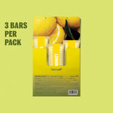 TCHO Lemon Twist Chocolate Bar (3 Pack) | 67% Dark Chocolate Shell with Lemon & Oat-Milk White Chocolate Filling | Plant-Based Organic & Fair Trade |