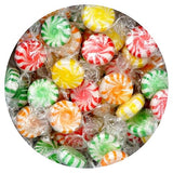 Fruity Starlight Hard Candy, 1 Pound Bulk Candy (Approx. 75 pcs.), Individually Wrapped Hard Candy, Fruit Starlights, The Hampton Popcorn & Candy