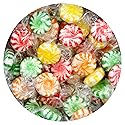 Fruity Starlight Hard Candy, 1 Pound Bulk Candy (Approx. 75 pcs.), Individually Wrapped Hard Candy, Fruit Starlights, The Hampton Popcorn & Candy