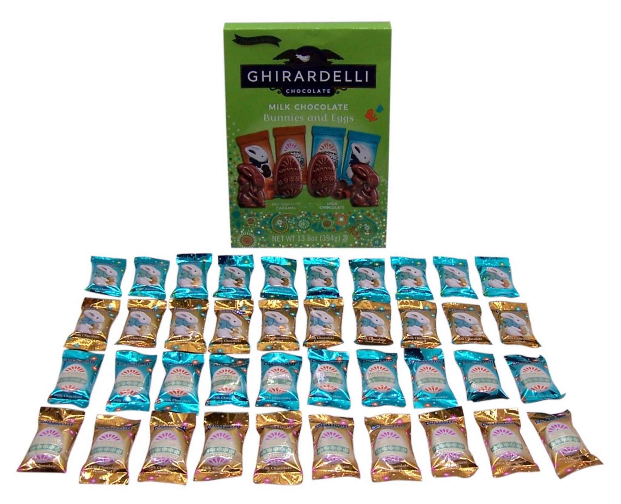 Ghirardelli Milk Chocolate Bunnies and Eggs