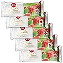 Laima Cherry and Pear Agar Jelly Slices, 170g Package (Pack of 5), Vijol?te (Violet)