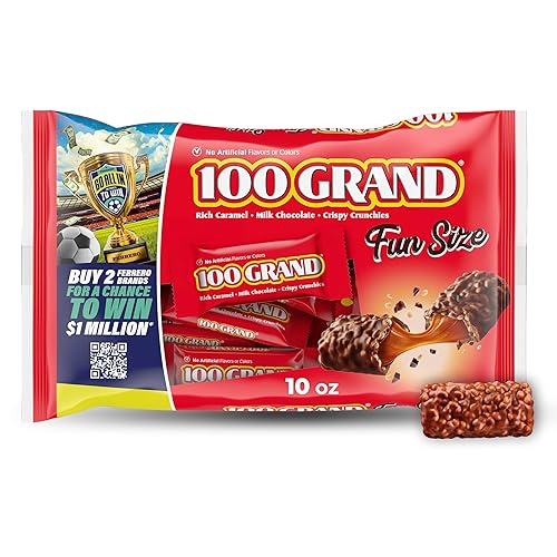 Nestle, 100 Grand Fun Size laydown Bag, 10 Ounce