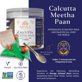Aryaa Organic Calcutta Paan 8.75oz (250gm)- Elevate Your Snacking Experience | 100% Natural | Digestive Delight | Energy Infused | Vegan |