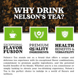 Nelson's Tea - Coconut Ginger Vanilla - Oolong tea, pu'erh tea, cardamom seeds, ginger root, turmeric, cinnamon, ginger, clove, nutmeg, allspice