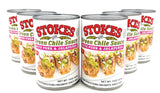 Stokes Green Chile Sauce with Pork and Jalapenos Pack of 6