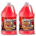 Fire Water Max Drain Clog Dissolver, Hair Clog Liquid Cleaner & Remover for Any Sink Shower Tub Pipe Drains Septic Safe, 5X Faster Action, 1 Gallon, 2