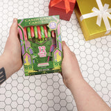 Limited Edition Wicked Candy Canes with Candygram Cards, Christmas Party Exchange Kit, Stocking Stuffer Treats, 12 Count, 5.29 Ounces