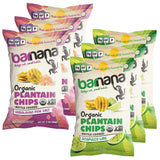 Barnana - Organic Plantain Chips, Acapulco Lime, Healthy Snack Made With 100% Coconut Oil, Non-GMO, Potato Chip Alternative, Zero Sugar, Paleo