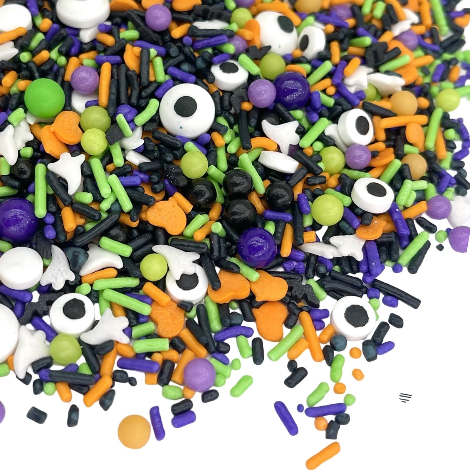Manvscakes Halloween Sprinkles - Sprinkles For Cake Decorating, Edible Themed Sprinkles For Cookie Decorating, Chocolate Desserts, Cupcakes, Ice