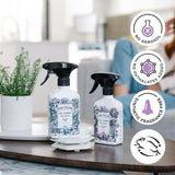 Home-Pourri Air + Fabric Multi-Purpose Odor Freshener Spray, 11 Fl Oz, Up to 570 Uses, Lavender Sage Scent, Room Deodorizer with Essential Oils