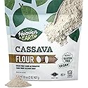 Heaven & Earth Cassava Flour, 2lb Bag | Gluten Free and Grain Free Flour for Baking | Non GMO Verified | Paleo Flour | Vegan | Wheat Flour Alternative