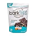 barkTHINS Dark Chocolate Coconut and Almond Snacking Chocolate, Holiday, 10 oz Family Size Bag