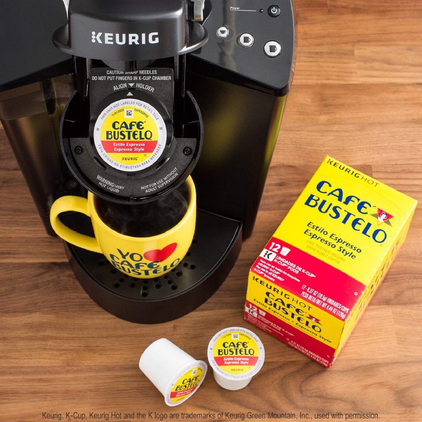 Café Bustelo Coffee Espresso Style Dark Roast Coffee 36 K Cups for Keurig Coffee Makers