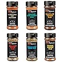 Steven Raichlen's Planet Barbecue BBQ Spices & Seasonings Gift Set - 6 Gourmet Rubs for Smoker & Grill - Globally Inspired BBQ Flavors Made in the USA