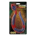 Giant Gummy Snake - Dual Fruity Flavors, Delicious Candy Creation from GGB Candies! (Cherry/Blue Raspberry, 1 Pound)