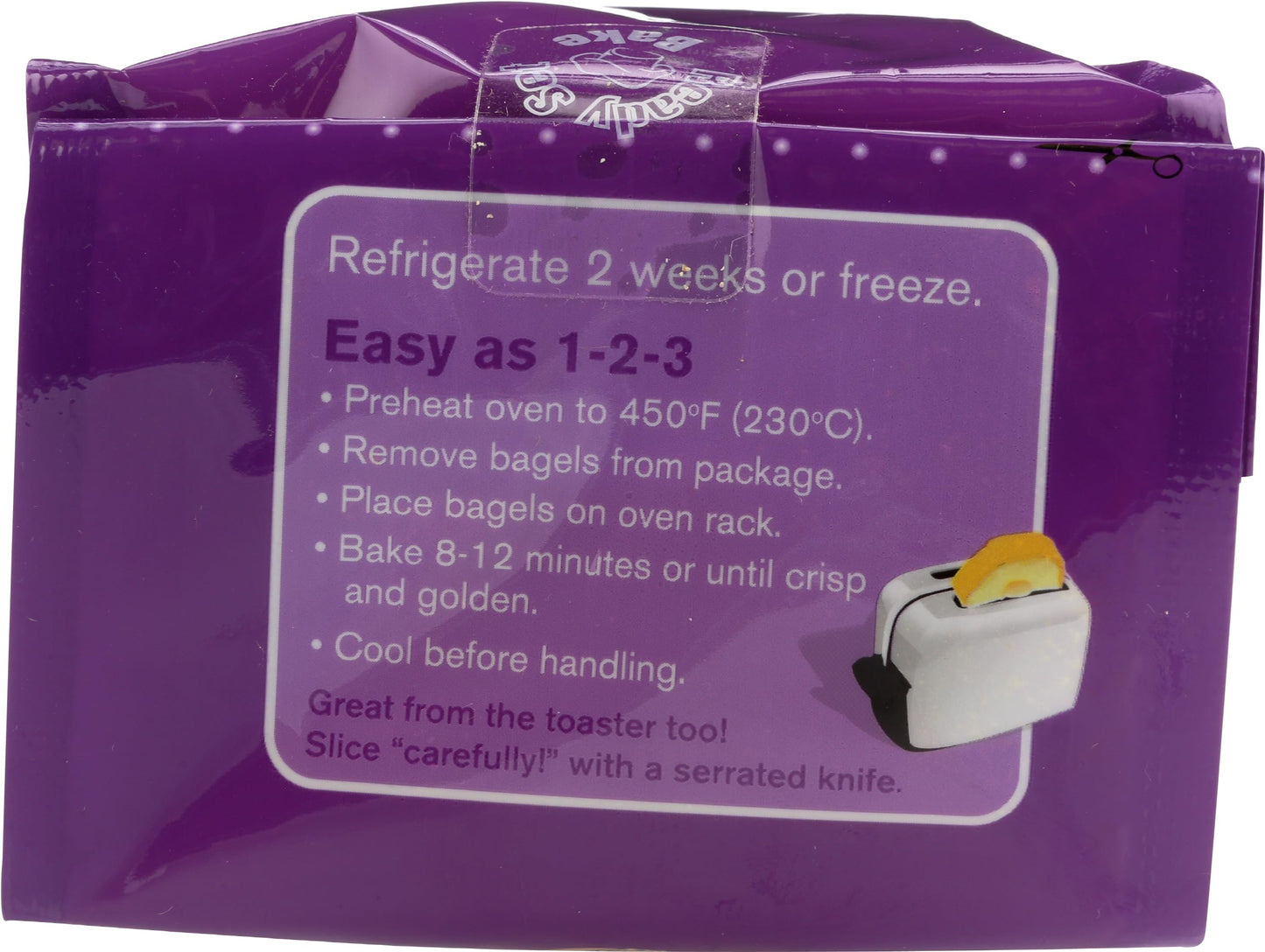 BAKE 'MM Cinnamon Raisin Bagels, 17.5 OZ