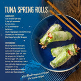 Blue Dragon Rice Paper Spring Roll Wrappers & Chopsticks- 4.7oz (Pack of 1) - Vietnamese Rice Paper Sheets - No Added Colors, Flavors Or Preservatives