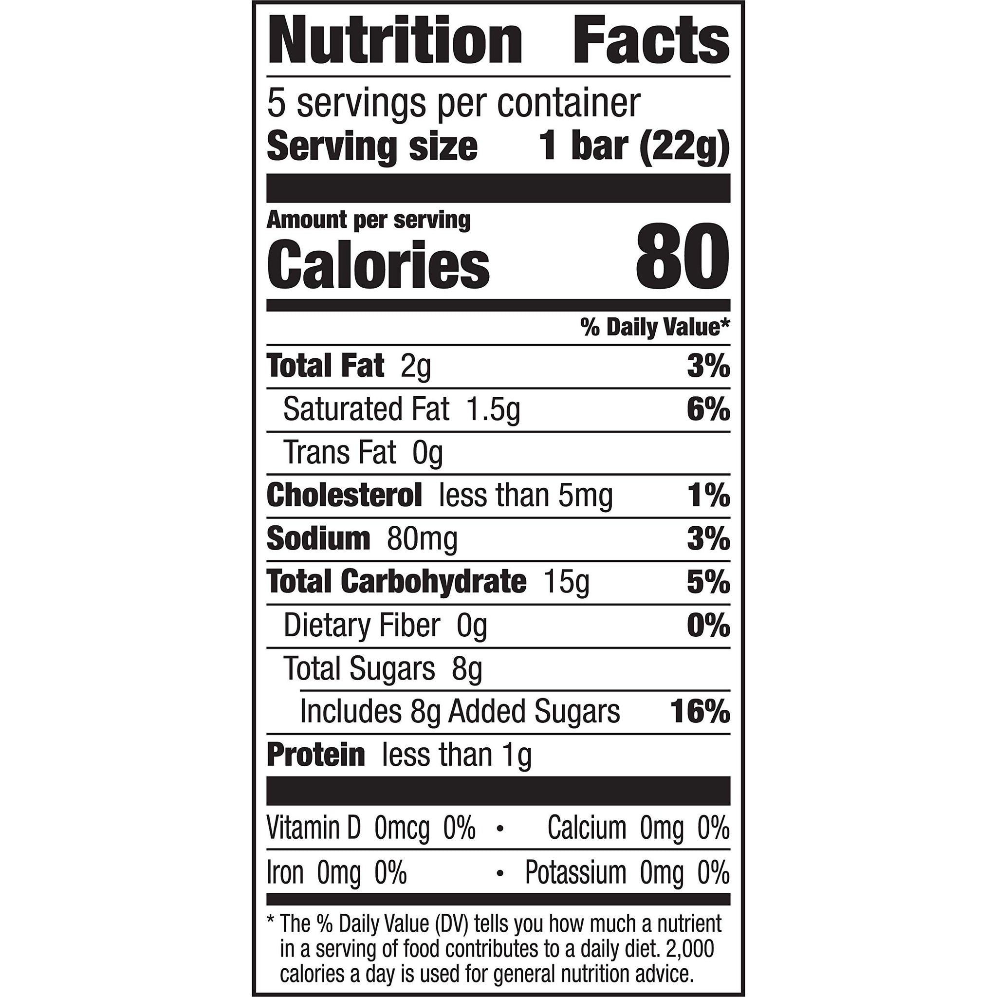 Annie's Organic Crispy Snack Bars, Gluten Free, Peanut Butter, 3.9 oz, 5 ct