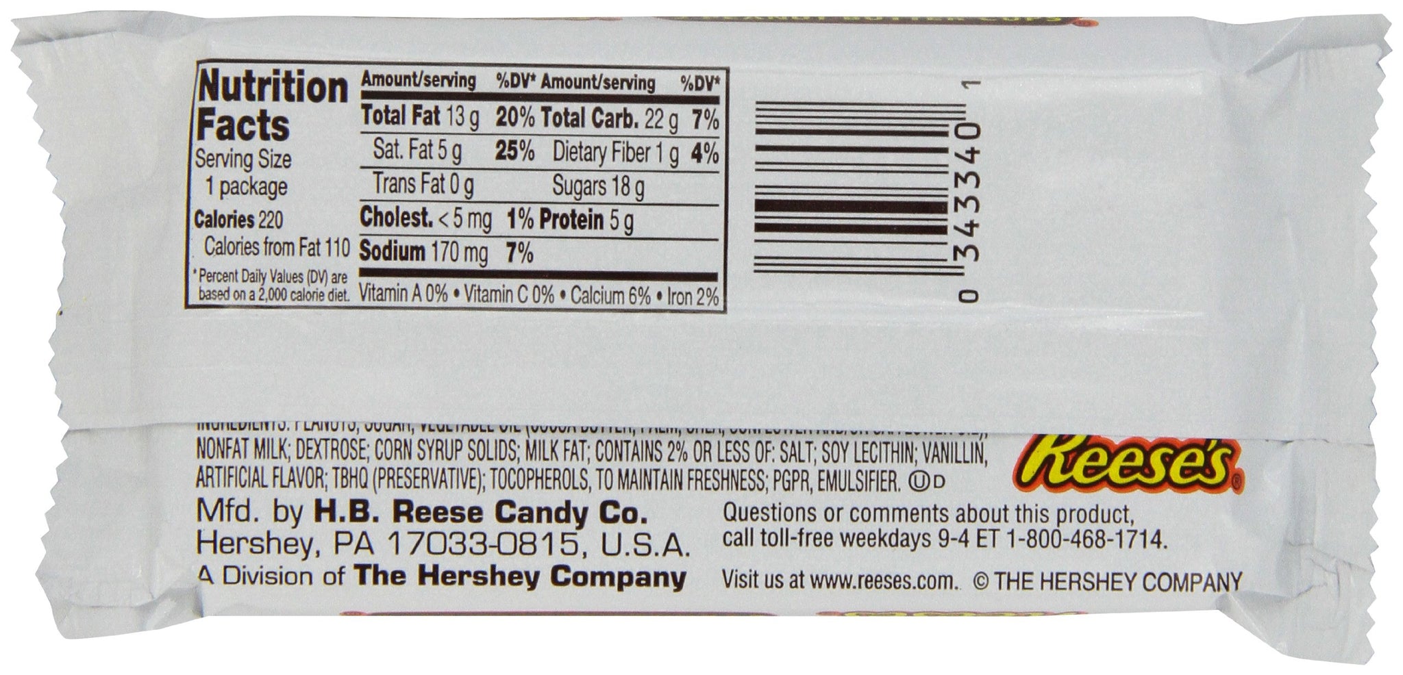 REESE'S White Peanut Butter Cups, 1.5 Ounce (Pack of 48)