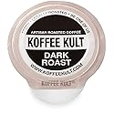 Koffee Kult Premium Dark Roast Coffee Single Serve coffee cups in pods for K-Cup 12 count