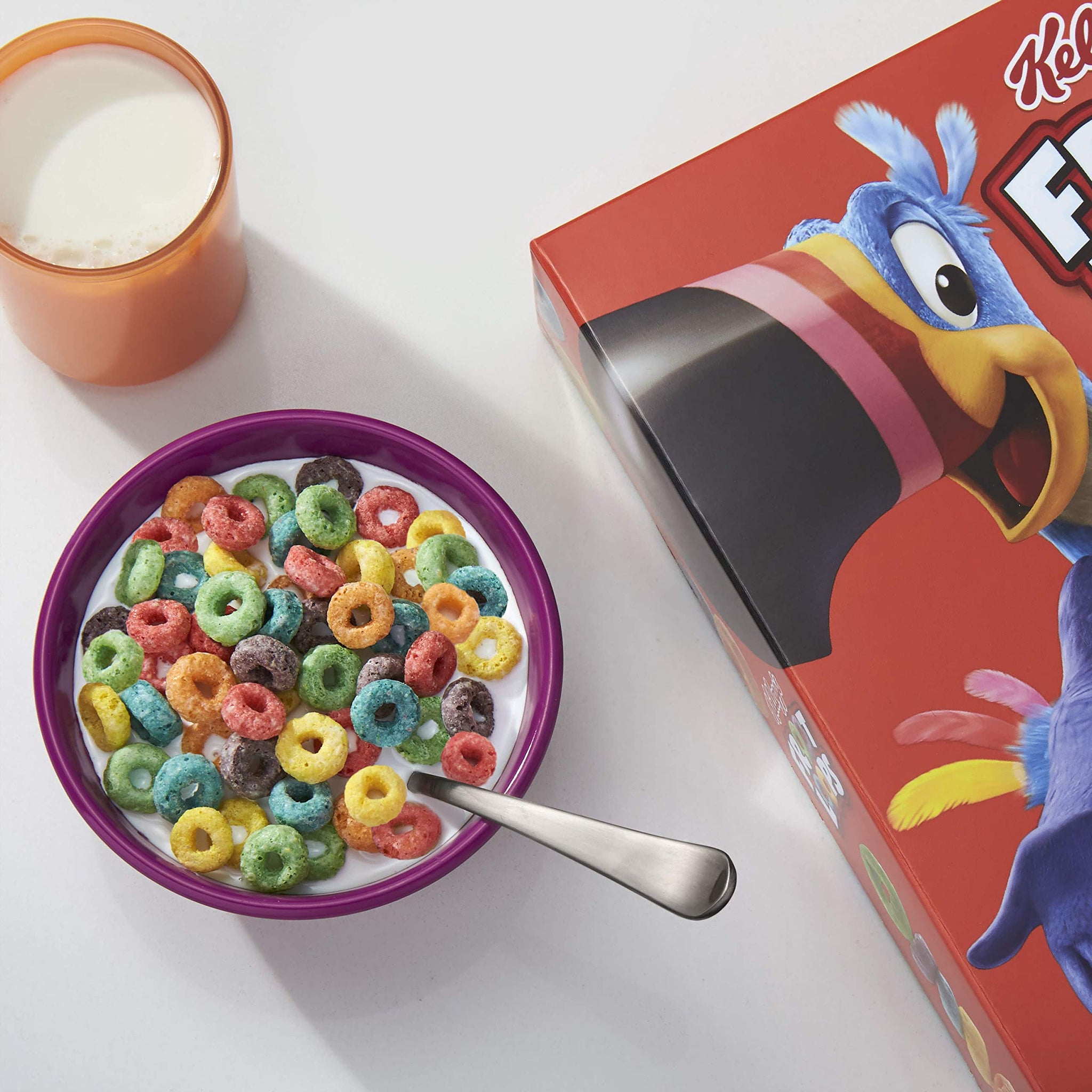 Froot Loops Kellogg’s Breakfast Cereal, Original, 14.7 Ounce