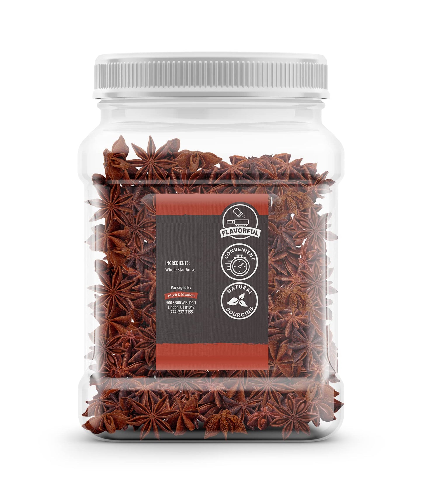 Birch & Meadow 10 oz of Whole Star Anise, Teas & Baking, Whole Dried Pods