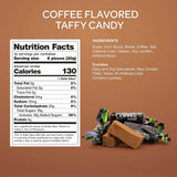 Brazilian Coffee Candy - 2 Pound Bulk Pack (180 Count) - Individually Wrapped Taffy Candy for Office Bowls, Party Favors & Gifting - Soft Coffee Chews