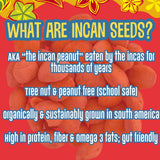 Brass Roots Organic Incan Protein Seeds - High Protein, School Safe, Nut Free, High Omega 3, Supports Gut Health, Good Source of Fiber, Shark Tank (10