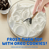 Betty Crocker OREO Creme Flavored Whipped Frosting, Gluten Free Frosting, 12 oz