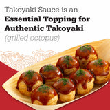 Otafuku Takoyaki Sauce for Japanese Grilled Octopus, 78.7 OZ (1/2 Gallon)