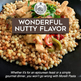 Morelli Pasta Toasted Fregola Sarda Pasta - Imported from Italy 17.6oz / 500g