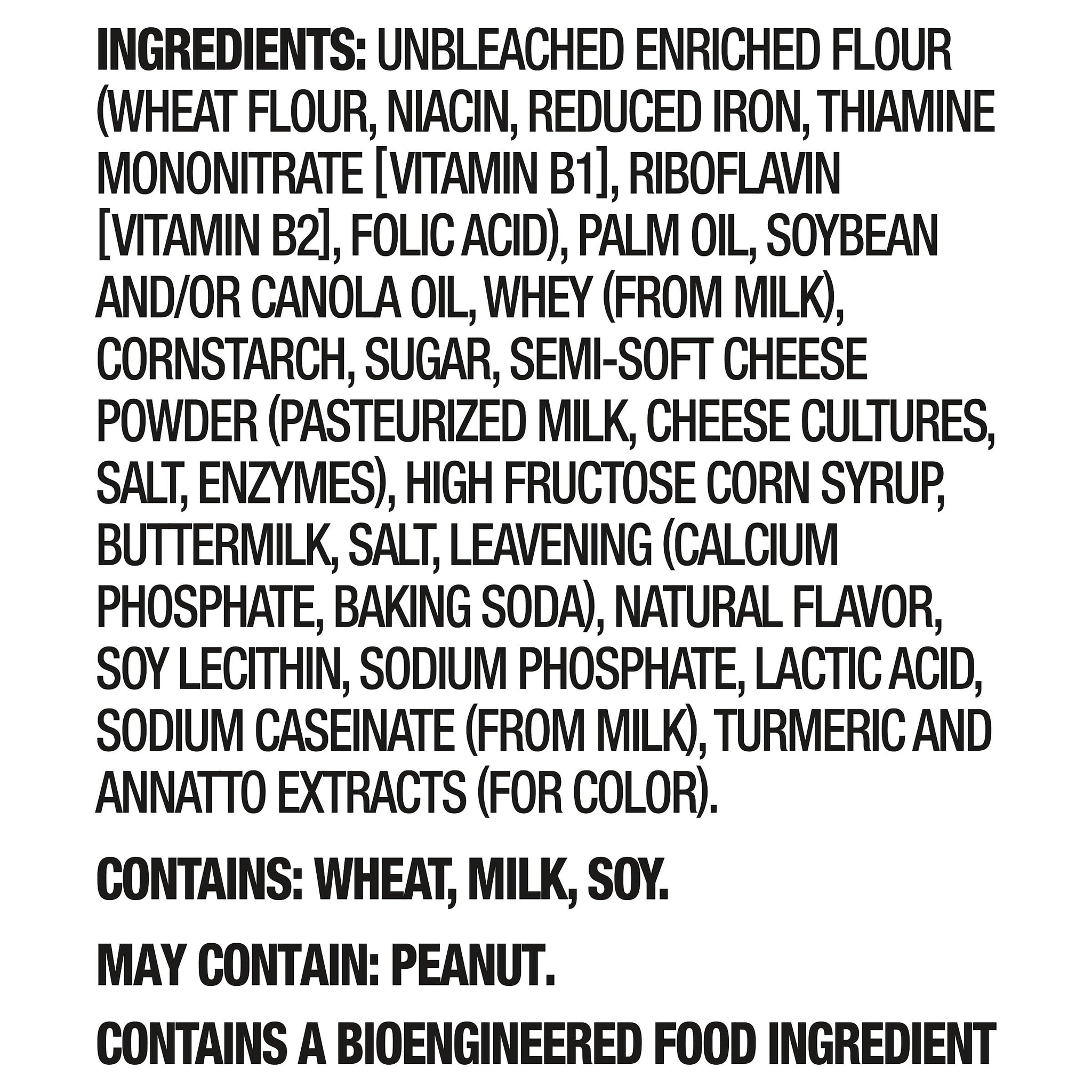 RITZ Cheese Sandwich Crackers, Lunch Snacks, 8 Snack Packs (6 Crackers Per Pack)