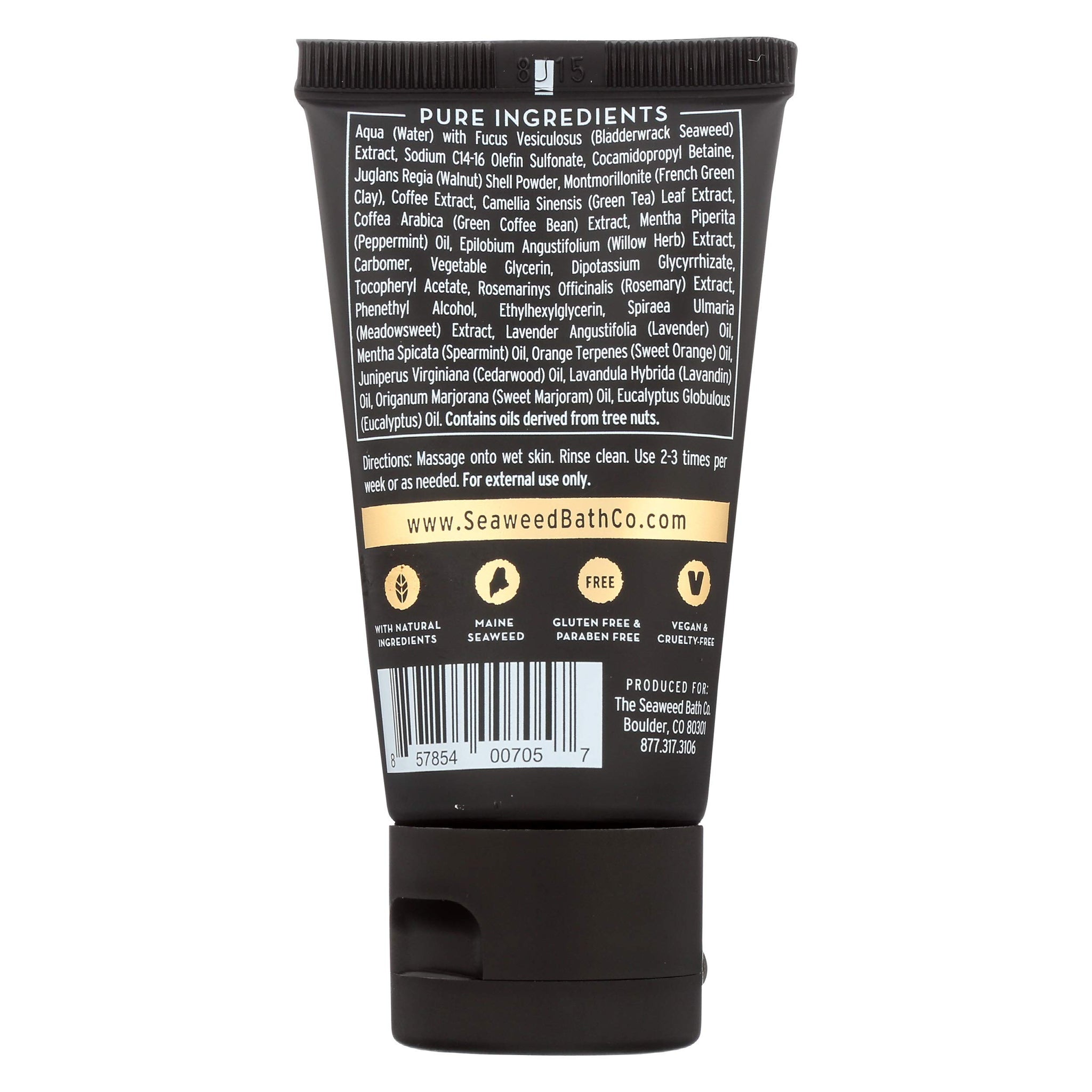 Seaweed Bath Co Awaken Exfoliating Detox Scrub, 1.5 Fz